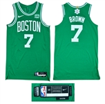 Jaylen Brown 2023-24 Boston Celtics TEAM ISSUED Christmas Day Road Jersey