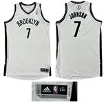 Joe Johnson 2012-13 Brooklyn Nets Game Issued Home Jersey