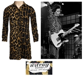 Keith Richards 1997 “Bridges to Babylon” Tour Stage Worn Iconic Leopard Print Shirt (RGU Event Worn LOA)