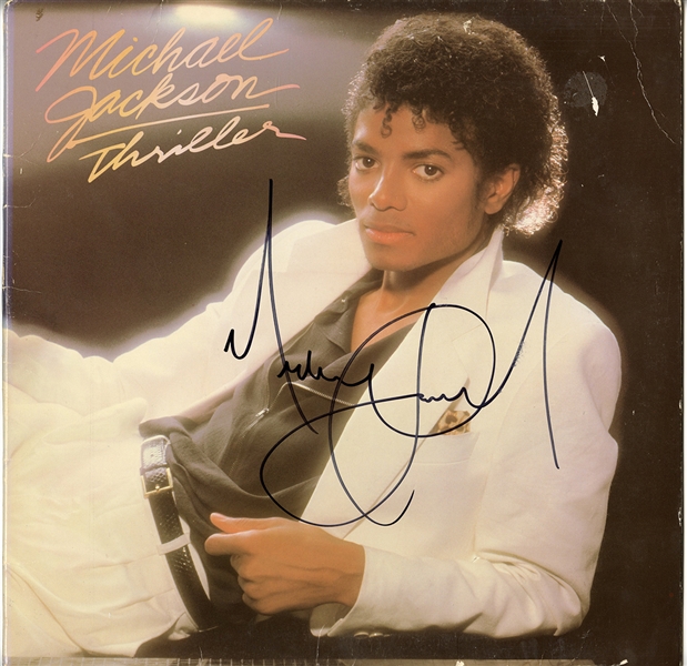 Michael Jackson Signed “Thriller” Album (PSA/DNA)