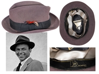 Frank Sinatra Owned and Worn Fedora (GHRR LOA)