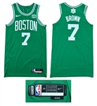 Jaylen Brown 2023-24 Boston Celtics Team Issued Christmas Day Road Jersey