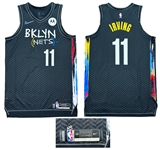 Kyrie Irving 2020-21 New Jersey Nets Team Issued Road Alternate Jersey