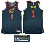 Derrick Rose 2017-18 Cleveland Cavaliers Team Issued Road Alternate Jersey