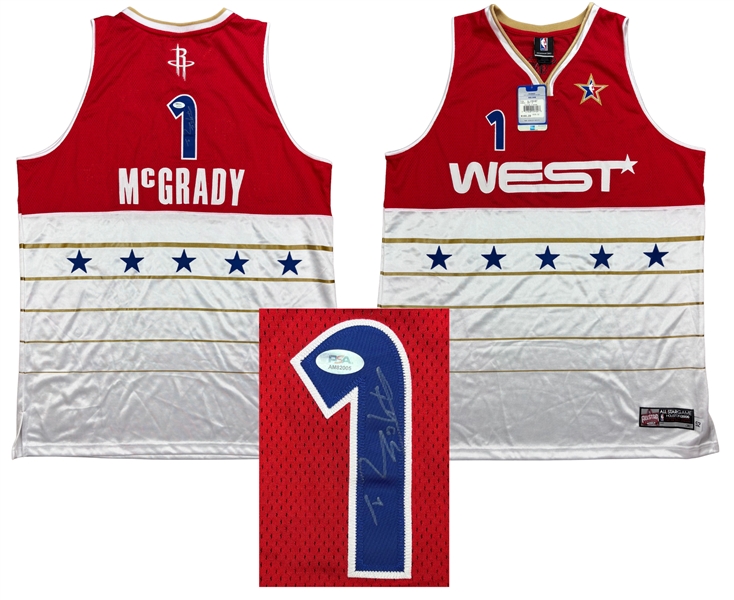 Tracy McGrady Signed 2006 NBA All-Star WEST Authentic Jersey - PSA Sticker