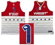 Tracy McGrady Signed 2006 NBA All-Star WEST Authentic Jersey - PSA Sticker