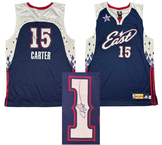 Vince Carter Signed 2007 NBA All-Star EAST Authentic Jersey