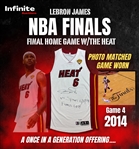 LeBron James Game Worn 2014 NBA Finals Jersey "LeBrons Final Home Game as a Member of the Heat" - Meigray & RGU Photo Matched & Upper Deck COA