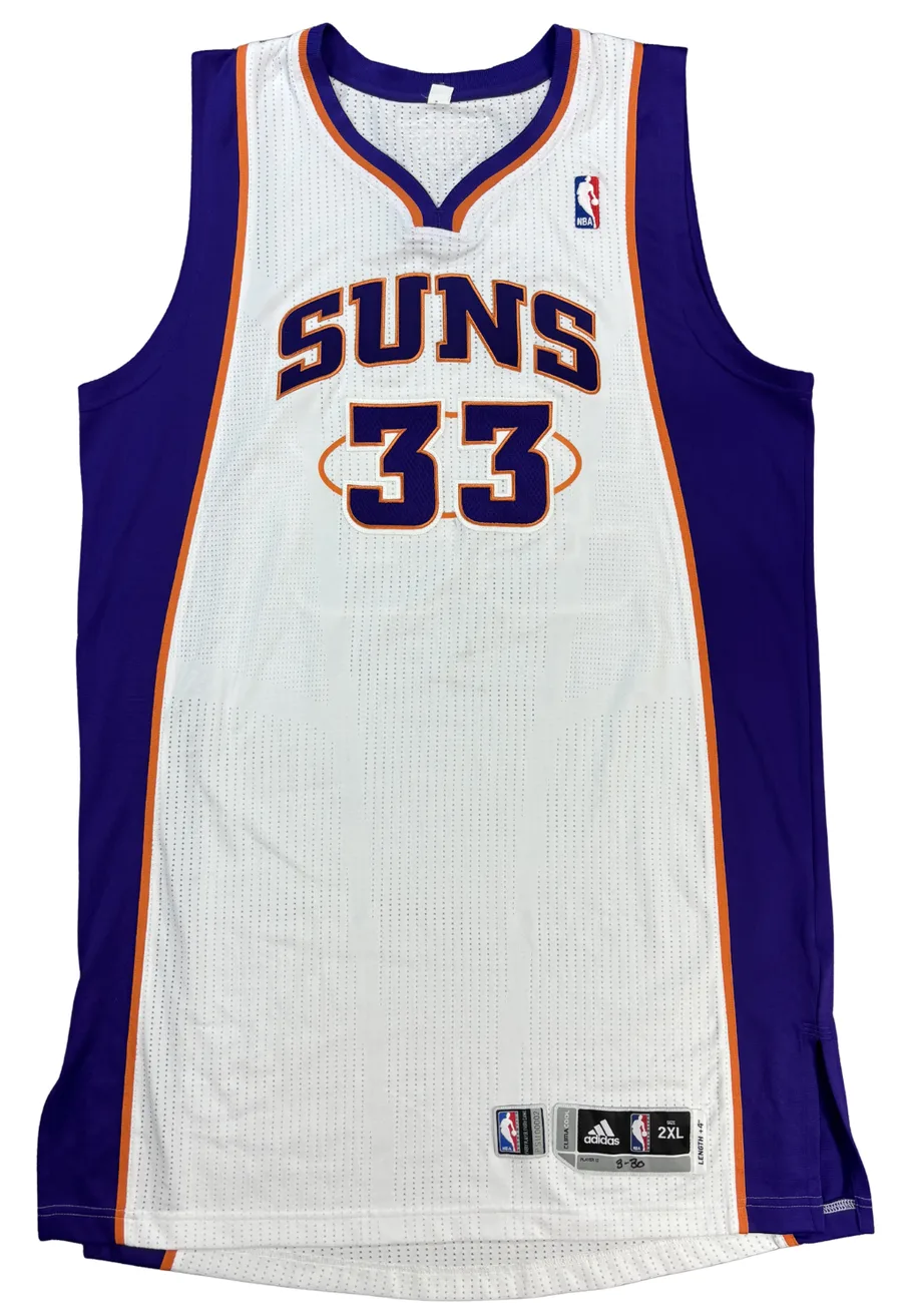Grant Hill March 30, 2011 Photo Matched Phoenix Suns Game Worn Home Jersey (RGU Photo Match LOA)